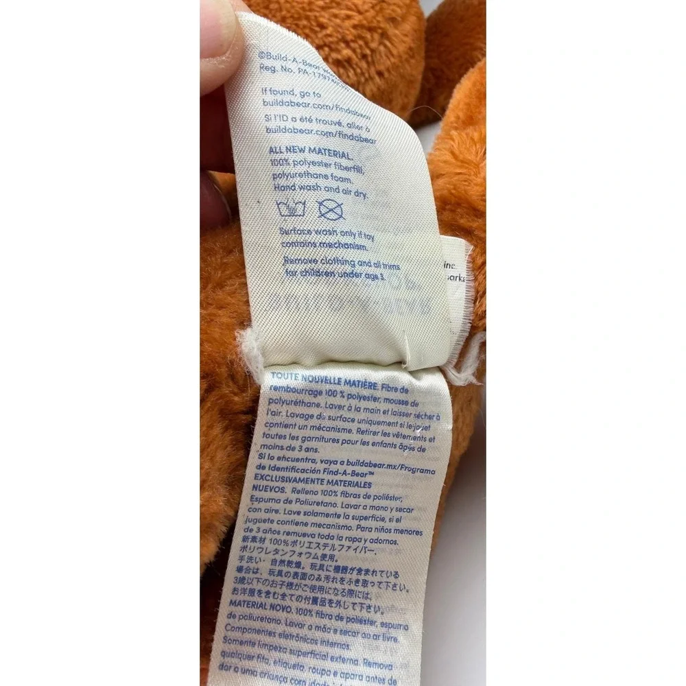 Build-A-Bear Workshop Pokemon Eevee Plush‎ Brown Stuffed Animal Toy 2017 E071